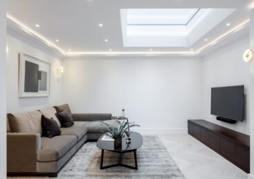 Licht in souterrain door beloopbaar glas